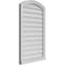 Ekena Millwork Arch Top Surface Mount PVC Gable Vent: Functional, w/ 2"W x 2"P Brickmould Sill Frame, 24"W x 38"H GVPAR24X3803SF - alternate 2